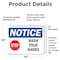 Signmission Safety Culture Sign, 14 in Width, Vinyl Decal, Rectangle OS-2PACK-NS-D-1014-L-16866 - alternate 3